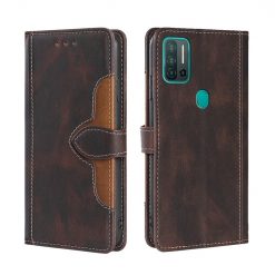 Lacné Kryty | Peňaženkové puzdro Ornate case hnedé – Ulefone Note 11P | Lacné Kryty