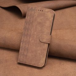 Peňaženkové puzdro Plaid case hnedé – Nokia C32 | Lacné Kryty Lacné Kryty | Peňaženkové puzdro Plaid case hnedé – Nokia C32 | Lacné Kryty