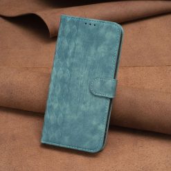 Lacné Kryty | Peňaženkové puzdro Plaid case zelené – Nokia C32 | Lacné Kryty
