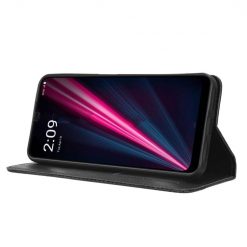 Peňaženkové puzdro Retro Leather čierne – T Phone Pro / T Phone Pro (2023) | Lacné Kryty Lacné Kryty | Peňaženkové puzdro Retro Leather čierne – T Phone Pro / T Phone Pro (2023) | Lacné Kryty