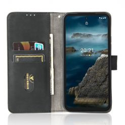 Peňaženkové puzdro Solid čierne – Nokia XR20 | Lacné Kryty Lacné Kryty | Peňaženkové puzdro Solid čierne – Nokia XR20 | Lacné Kryty