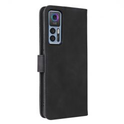 Lacné Kryty | Peňaženkové puzdro Solid čierne – TCL 30 / 30+ | Lacné Kryty