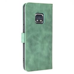 Lacné Kryty | Peňaženkové puzdro Solid zelené – Nokia XR20 | Lacné Kryty