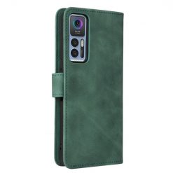 Lacné Kryty | Peňaženkové puzdro Solid zelené – TCL 30 / 30+ | Lacné Kryty