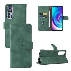 Lacné Kryty | Peňaženkové puzdro Solid zelené – TCL 30 / 30+ | Lacné Kryty