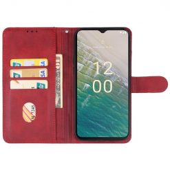 Lacné Kryty | Peňaženkové puzdro Splendid case červené – Nokia C32 | Lacné Kryty