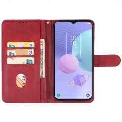 Lacné Kryty | Peňaženkové puzdro Splendid case červené – TCL 405 / 406 | Lacné Kryty