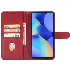 Lacné Kryty | Peňaženkové puzdro Splendid case červené – Tecno Spark 10 Pro | Lacné Kryty