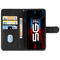 Lacné Kryty | Peňaženkové puzdro Splendid case čierne – Infinix Note 12 Pro 5G | Lacné Kryty