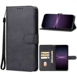 Lacné Kryty | Peňaženkové puzdro Splendid case čierne – Sony Xperia 1 V | Lacné Kryty