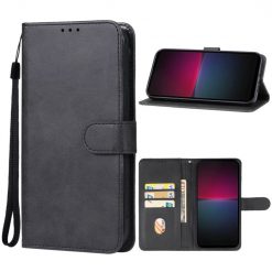 Lacné Kryty | Peňaženkové puzdro Splendid case čierne – Sony Xperia 10 V | Lacné Kryty