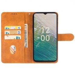Peňaženkové puzdro Splendid case hnedé – Nokia C32 | Lacné Kryty Lacné Kryty | Peňaženkové puzdro Splendid case hnedé – Nokia C32 | Lacné Kryty