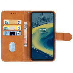 Peňaženkové puzdro Splendid case hnedé – Nokia XR20 | Lacné Kryty Lacné Kryty | Peňaženkové puzdro Splendid case hnedé – Nokia XR20 | Lacné Kryty