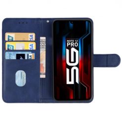 Lacné Kryty | Peňaženkové puzdro Splendid case modré – Infinix Note 12 Pro 5G | Lacné Kryty