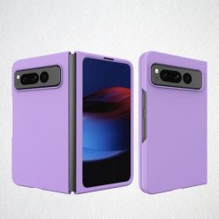 Plastový kryt Magic Color Case fialový – Google Pixel Fold