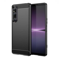 Lacné Kryty | Odolný kryt Rugged Shield čierny – Sony Xperia 1 V