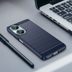 Lacné Kryty | Zadný Kryt Carbon modrý – Huawei Nova 11i | Lacné Kryty