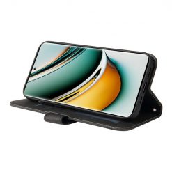 Lacné Kryty | Knižkové puzdro Skin Feel case čierne – Realme 11 Pro / 11 Pro+ | Lacné Kryty
