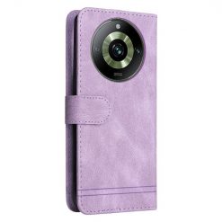 Knižkové puzdro Skin Feel case fialové – Realme 11 Pro / 11 Pro+ | Lacné Kryty Lacné Kryty | Knižkové puzdro Skin Feel case fialové – Realme 11 Pro / 11 Pro+ | Lacné Kryty