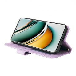Knižkové puzdro Skin Feel case fialové – Realme 11 Pro / 11 Pro+ | Lacné Kryty Lacné Kryty | Knižkové puzdro Skin Feel case fialové – Realme 11 Pro / 11 Pro+ | Lacné Kryty