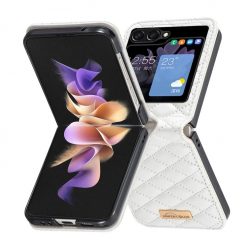Kryt Diamond Skin case biely – Samsung Galaxy Z Flip 5 | Lacné Kryty Lacné Kryty | Kryt Diamond Skin case biely – Samsung Galaxy Z Flip 5 | Lacné Kryty