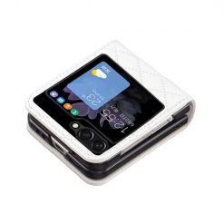 Kryt Diamond Skin case biely – Samsung Galaxy Z Flip 5 | Lacné Kryty Lacné Kryty | Kryt Diamond Skin case biely – Samsung Galaxy Z Flip 5 | Lacné Kryty