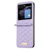 Lacné Kryty | Peňaženkové puzdro Dierfeng Dream čierne – Samsung Galaxy Z Flip 5 | Lacné Kryty