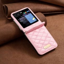 Lacné Kryty | Kryt Diamond Skin case ružový – Samsung Galaxy Z Flip 5 | Lacné Kryty