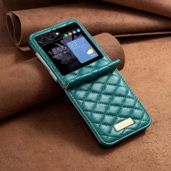 Kryt Diamond Skin case zelený – Samsung Galaxy Z Flip 5 | Lacné Kryty Lacné Kryty | Kryt Diamond Skin case zelený – Samsung Galaxy Z Flip 5 | Lacné Kryty