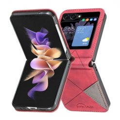 Lacné Kryty | Kryt Rhombus červený – Samsung Galaxy Z Flip 5 | Lacné Kryty