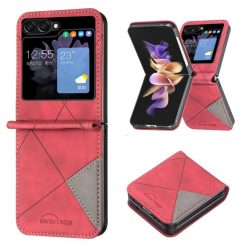 Lacné Kryty | Kryt Rhombus červený – Samsung Galaxy Z Flip 5 | Lacné Kryty