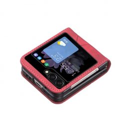 Lacné Kryty | Kryt Rhombus červený – Samsung Galaxy Z Flip 5 | Lacné Kryty
