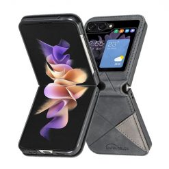 Kryt Rhombus čierny – Samsung Galaxy Z Flip 5 | Lacné Kryty Lacné Kryty | Kryt Rhombus čierny – Samsung Galaxy Z Flip 5 | Lacné Kryty