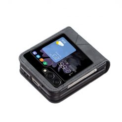 Kryt Rhombus čierny – Samsung Galaxy Z Flip 5 | Lacné Kryty Lacné Kryty | Kryt Rhombus čierny – Samsung Galaxy Z Flip 5 | Lacné Kryty