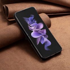 Kryt Rhombus čierny – Samsung Galaxy Z Flip 5 | Lacné Kryty Lacné Kryty | Kryt Rhombus čierny – Samsung Galaxy Z Flip 5 | Lacné Kryty