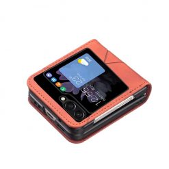 Kryt Rhombus hnedý – Samsung Galaxy Z Flip 5 | Lacné Kryty Lacné Kryty | Kryt Rhombus hnedý – Samsung Galaxy Z Flip 5 | Lacné Kryty