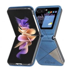 Lacné Kryty | Kryt Rhombus modrý – Samsung Galaxy Z Flip 5 | Lacné Kryty