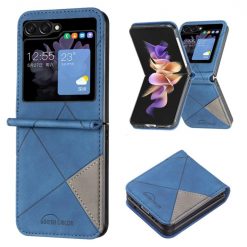 Lacné Kryty | Kryt Rhombus modrý – Samsung Galaxy Z Flip 5 | Lacné Kryty