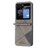 Kryt Rhombus hnedý – Samsung Galaxy Z Flip 5 | Lacné Kryty Lacné Kryty | Kryt Rhombus hnedý – Samsung Galaxy Z Flip 5 | Lacné Kryty