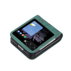 Kryt Rhombus zelený – Samsung Galaxy Z Flip 5 | Lacné Kryty Lacné Kryty | Kryt Rhombus zelený – Samsung Galaxy Z Flip 5 | Lacné Kryty