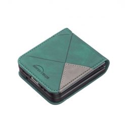 Kryt Rhombus zelený – Samsung Galaxy Z Flip 5 | Lacné Kryty Lacné Kryty | Kryt Rhombus zelený – Samsung Galaxy Z Flip 5 | Lacné Kryty