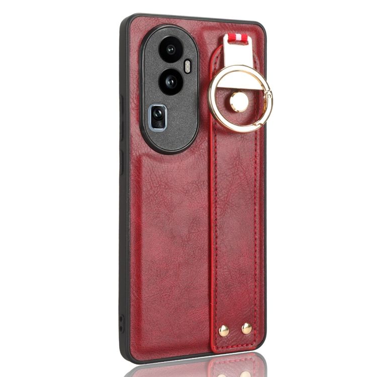 Kryt Wristband Case červený – Oppo Reno10 5G (Reno 10 5G) | Lacné Kryty Lacné Kryty | Kryt Wristband Case červený – Oppo Reno10 5G (Reno 10 5G) | Lacné Kryty