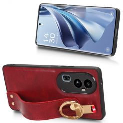 Kryt Wristband Case červený – Oppo Reno10 5G (Reno 10 5G) | Lacné Kryty Lacné Kryty | Kryt Wristband Case červený – Oppo Reno10 5G (Reno 10 5G) | Lacné Kryty