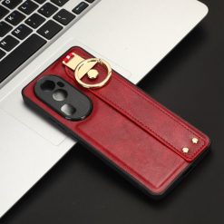 Kryt Wristband Case červený – Oppo Reno10 5G (Reno 10 5G) | Lacné Kryty Lacné Kryty | Kryt Wristband Case červený – Oppo Reno10 5G (Reno 10 5G) | Lacné Kryty