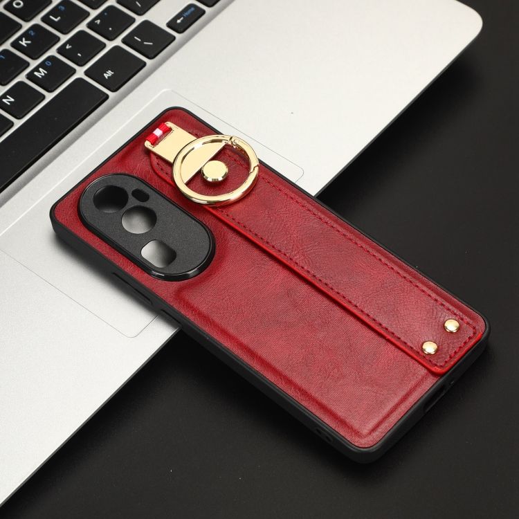 Kryt Wristband Case červený – Oppo Reno10 5G (Reno 10 5G) | Lacné Kryty Lacné Kryty | Kryt Wristband Case červený – Oppo Reno10 5G (Reno 10 5G) | Lacné Kryty
