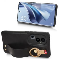 Lacné Kryty | Kryt Wristband Case čierny – Oppo Reno10 5G (Reno 10 5G) | Lacné Kryty