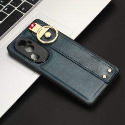 Kryt Wristband Case modrý – Oppo Reno10 5G (Reno 10 5G) | Lacné Kryty Lacné Kryty | Kryt Wristband Case modrý – Oppo Reno10 5G (Reno 10 5G) | Lacné Kryty