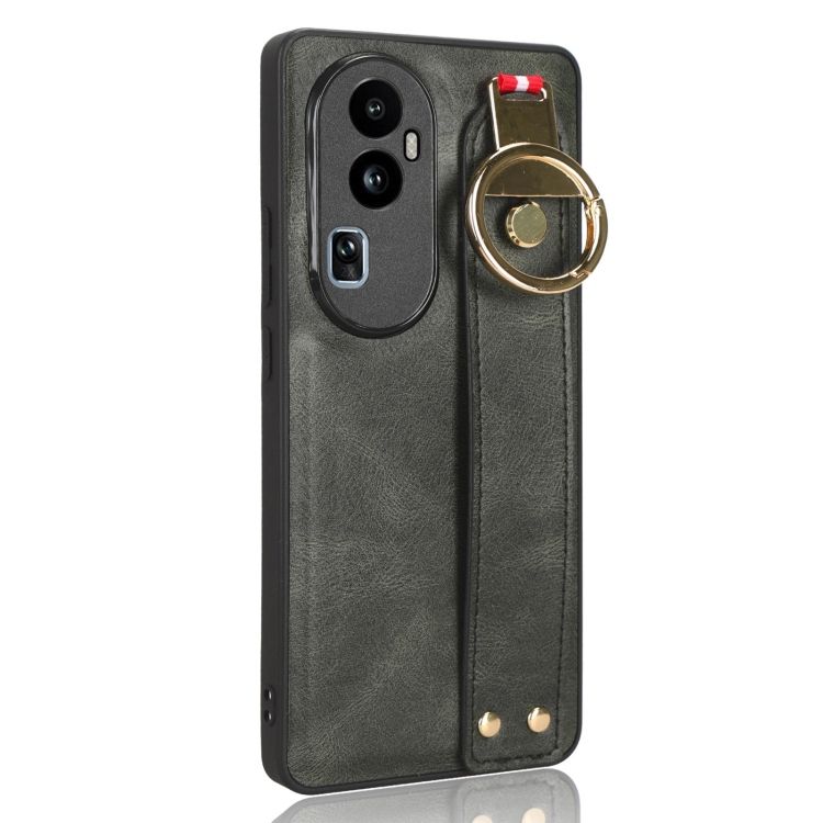 Kryt Wristband Case zelený – Oppo Reno10 5G (Reno 10 5G) | Lacné Kryty Lacné Kryty | Kryt Wristband Case zelený – Oppo Reno10 5G (Reno 10 5G) | Lacné Kryty
