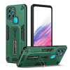 Lacné Kryty | Peňaženkové puzdro Stitching čierno-červené – Infinix Smart 6 | Lacné Kryty