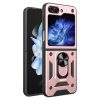 Lacné Kryty | Odolný Kryt Ring Armor case strieborný – Samsung Galaxy Z Flip 5 | Lacné Kryty
